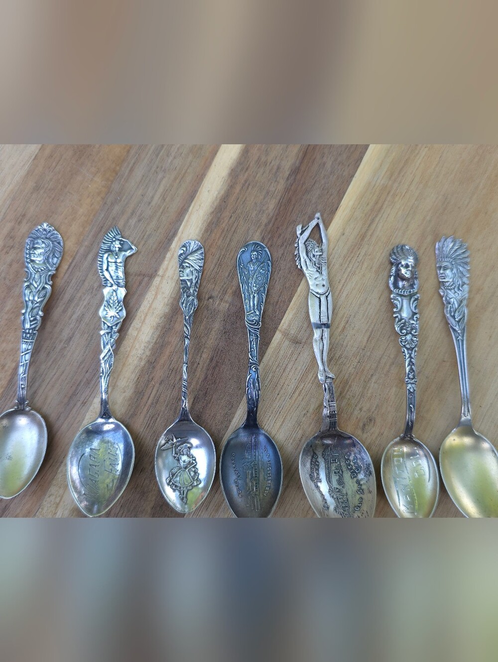 Vintage | Sterling Silver | Native American Spoons | Euc